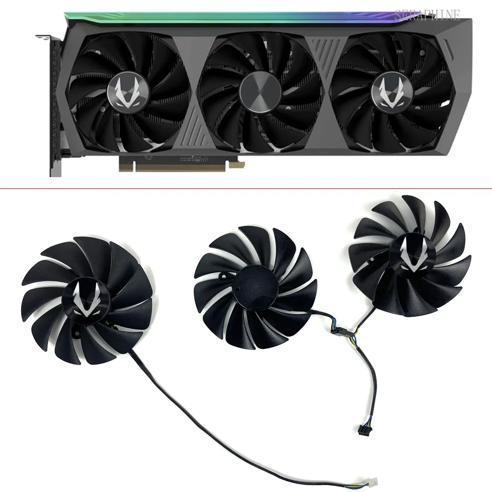Rtx 3080 Ti 12Gb - NOWY 89MM 4PIN GA92S2U WENTYLATOR GPU